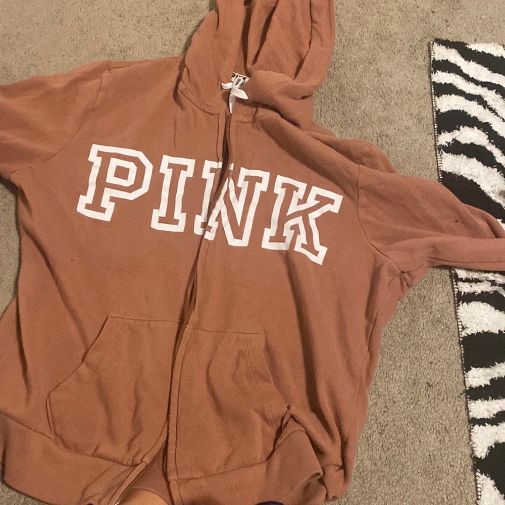 victoria’s secret PINK zip up hoodie